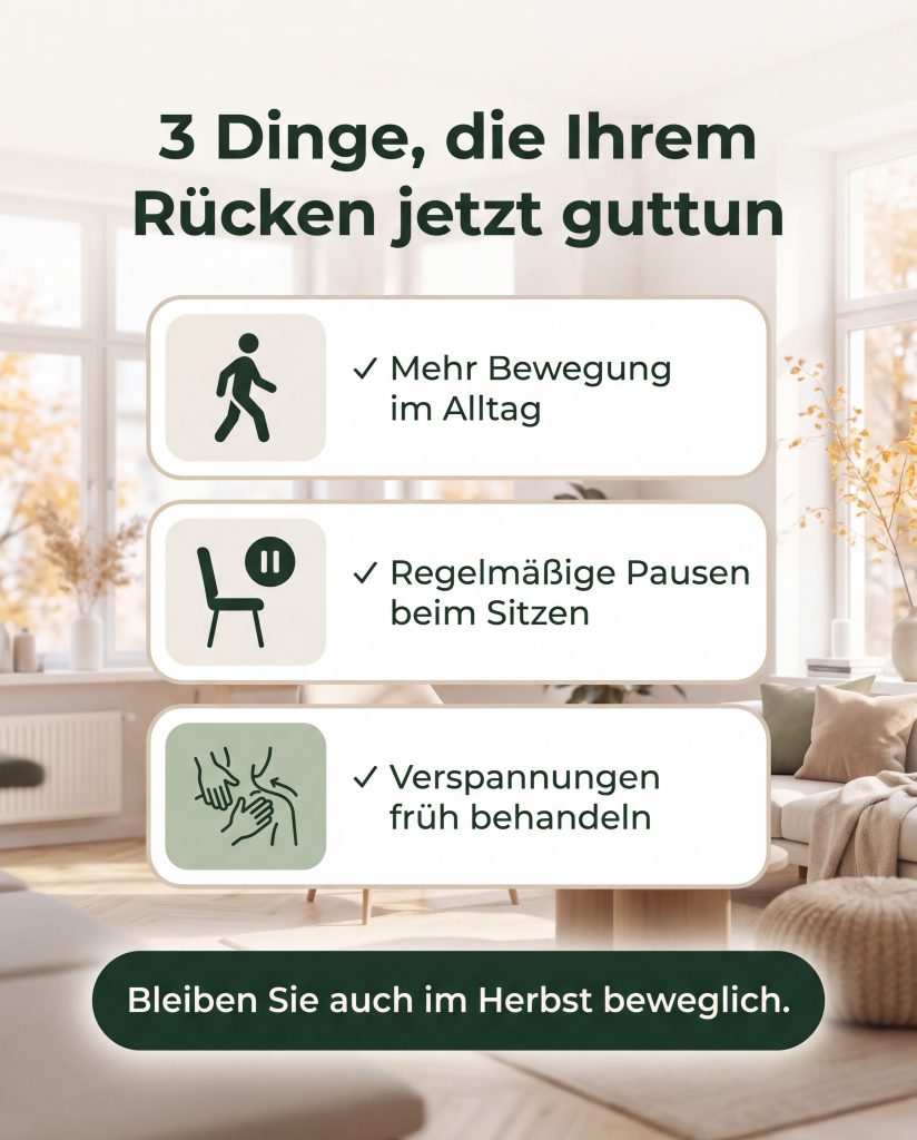 Zurück im Alltag? Denken Sie auch an Ihren Rücken! – Bild 2